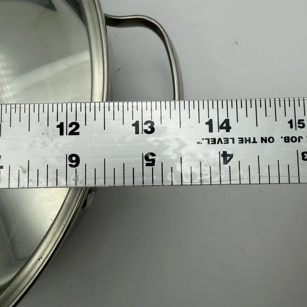 NuWave Precision Induction 3.5QT Stainless Steel Multi-Purpose Pot w/ Glass‎ Lid